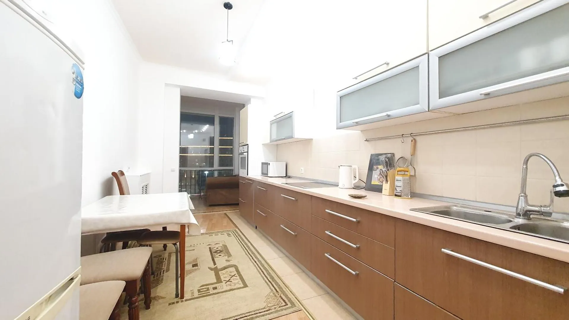 Apartment 251 8 Спальных Мест 3Х Комн Кв С 3Мя Кроватями Раскладным Диваном С Шикарным Видом На Байтерек Nur-Sultan