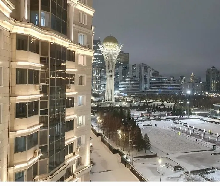 251 8 Спальных Мест 3Х Комн Кв С 3Мя Кроватями Раскладным Диваном С Шикарным Видом На Байтерек Nur-Sultan